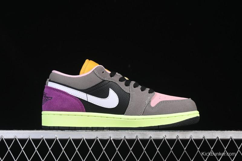 Nike Air Jordan 1 Low Tokyo Bio Hack Casual Sneakers - HQ2010-005