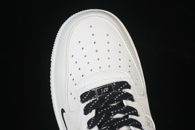 Nike Air Force 1 '07 Low LV Collaboration Off-White Small Swoosh Casual Sneakers - CS5288-035