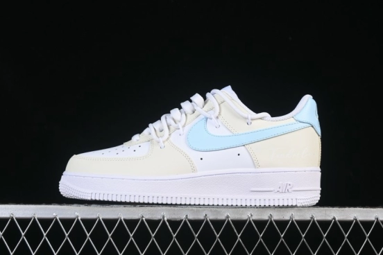 Nike Air Force 1 '07 Low Lemon Soda Casual Sneakers - ZH0316-111