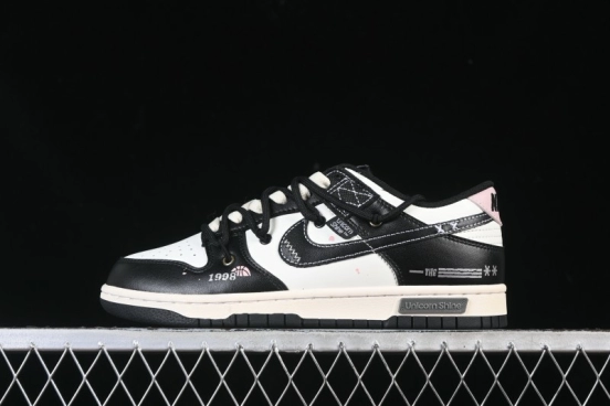 Nike SB Dunk Low Custom Strap Low-Top Casual Skate Shoes - DD1391-100