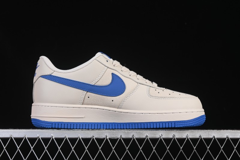 Nike Air Force 1 '07 Low LV Collaboration Mesh Panel Light Blue Low-Top Casual Sneakers - QW5836-025