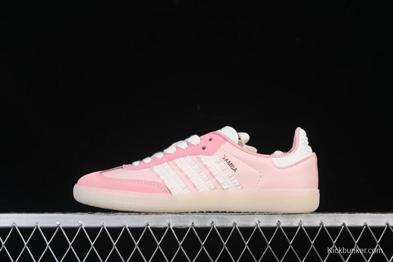 Adidas Samba OG Classic Casual Skate Shoes - JR8830