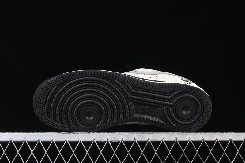Nike Air Force 1 '07 Low G-Dragon Collaboration Daisy Beige Black Grey Casual Sneakers - QW5606-265