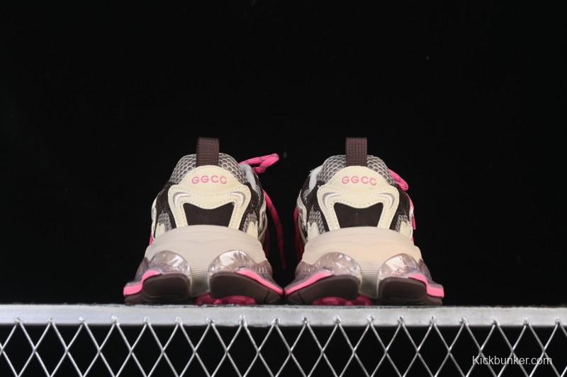 Adidas GG-CC Star Same Style Lace-up Hollow Crystal Sole Chunky Sneakers - G25X3232B