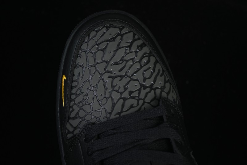 Nike Air Jordan 1 Low Elephant Print Casual Sneakers - IM6568-010