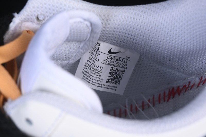 Nike Air Force 1 '07 Low Hand-Painted Zodiac Scorpio Canvas Sneakers - 10241122