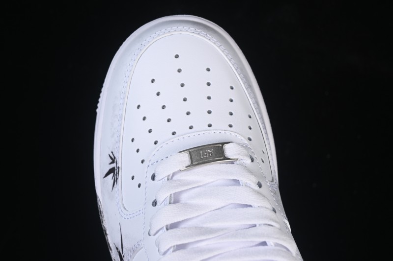 Nike Air Force 1 '07 Low Bamboo Forest Casual Sneakers with Full-Length Air-Sole - ZH0316-122
