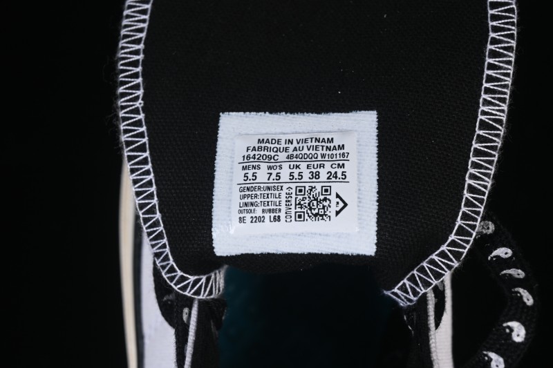 Converse Chuck 70 Hi Yin Yang Tai Chi Premium High-Top Canvas Shoes - 164209C
