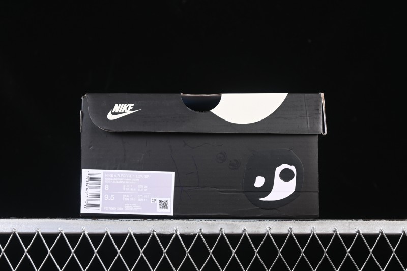 Nike CPFM x Air Force 1 '07 Low Skateboarding Shoes with Collaborative Design - FQ7069-500