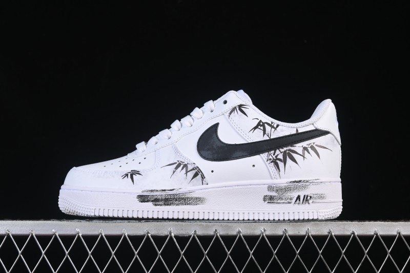Nike Air Force 1 '07 Low Bamboo Forest Casual Sneakers with Full-Length Air-Sole - ZH0316-122