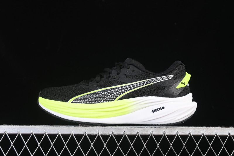 Puma Deviate Nitro 3 Running Shoes with Comfort Grip and Low-Top Design - 378449-03