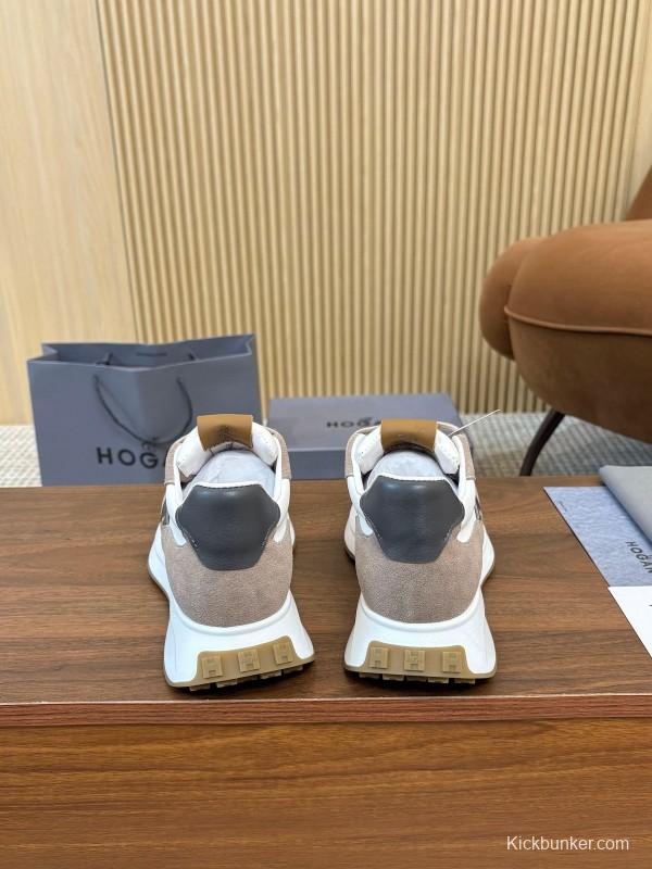 Hogan H-STRIPES Series Couple Thick Sole Dad Shoes Airship Shoes Casual Sports Shoes - AS00350
