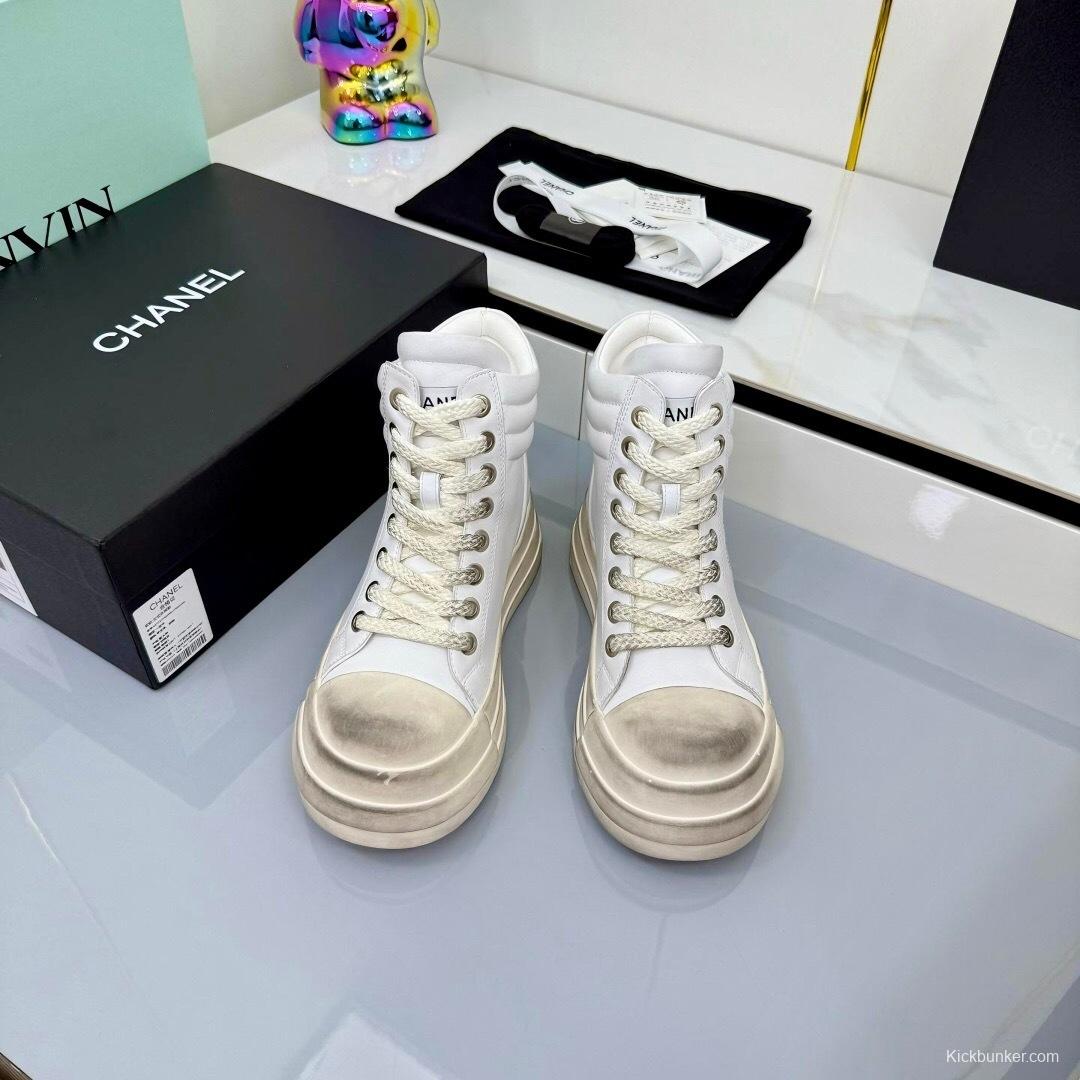 Chanel 2025 SS Short Boots Essential Autumn Winter Heavy Duty Style - LY00400