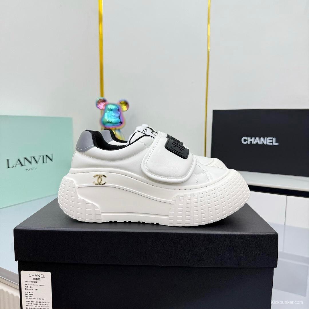 Chanel 2025/SS Panda Loafers Casual Sneakers - LY00330