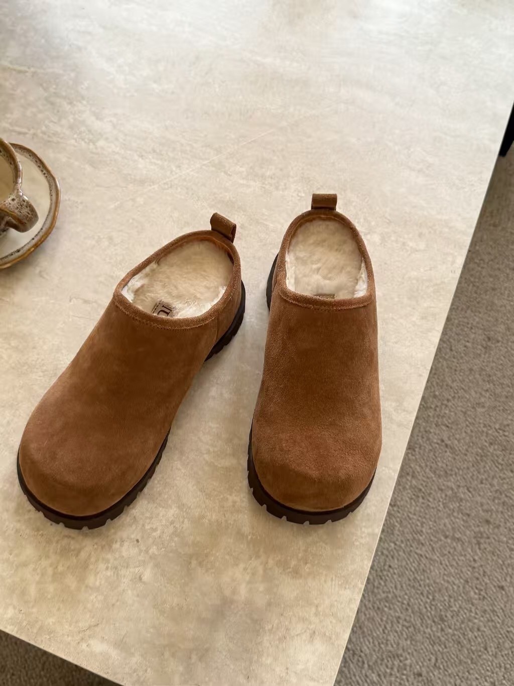 Ugg Fall Winter New Potato Wool Slippers - KFY00240