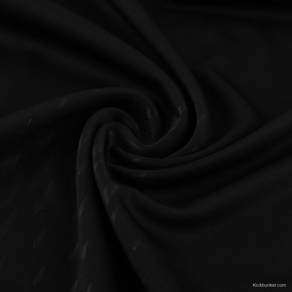 23/24 Arsenal Black S-2XL Half Zipper Jacket+Long Pants