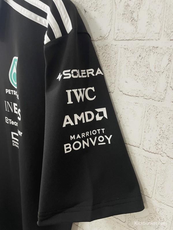 2026 F1 Mercedes-AMG Petronas F1 Team Black Polo Shirt