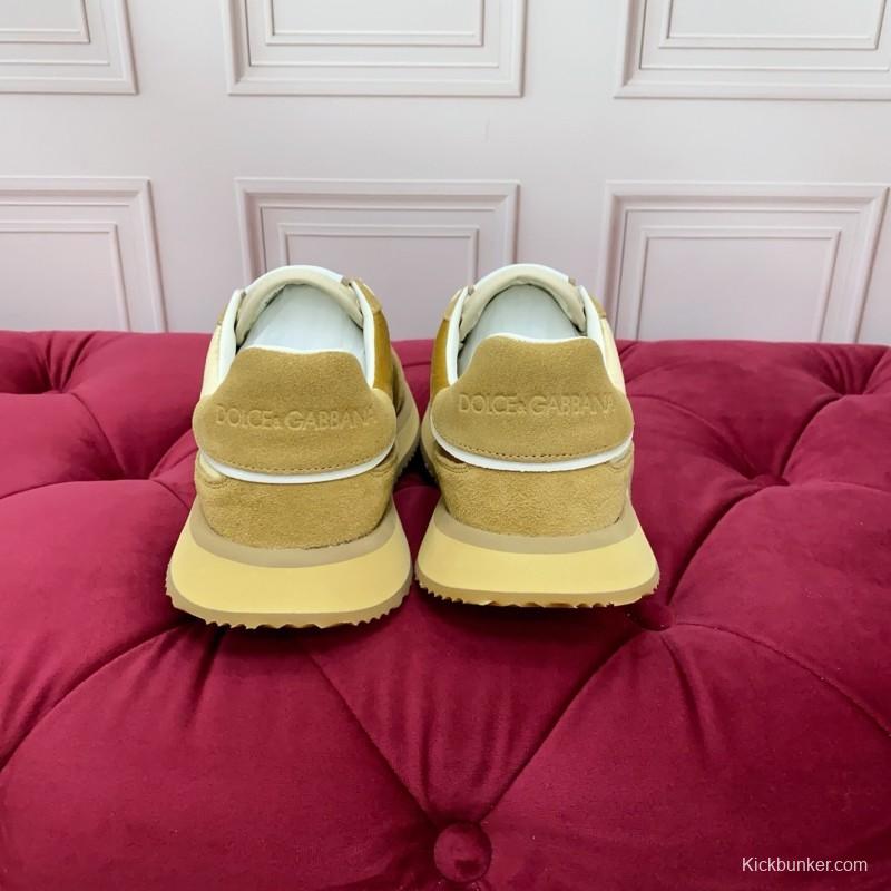 Dolce & Gabbana 2025 SS New Collection Luxury Embroidered Logo Sneakers - AS00300