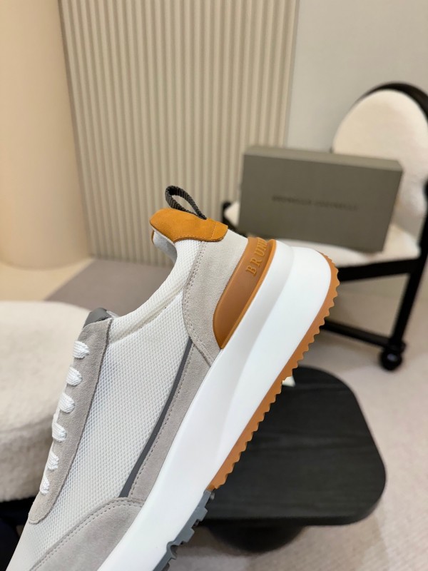 Brunello Cucinelli Casual Sneakers New Material Design - KFY00320