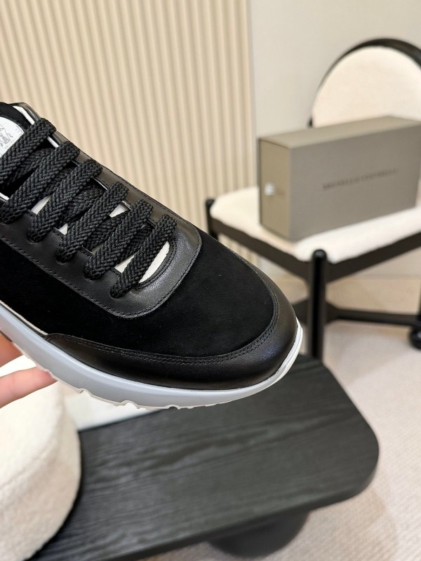 Brunello Cucinelli Casual Sneakers with Seasonal Colors and Leather Lining - KFY00320