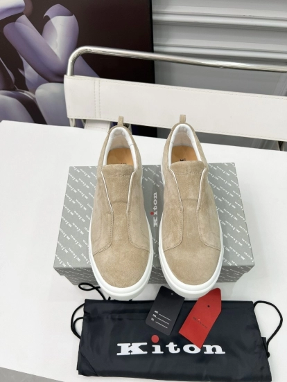 Kiton 2025/SS Slip-On Casual Men's Shoes - KFY00320