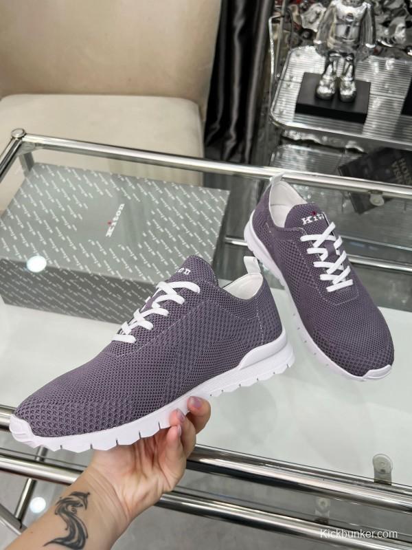 Kiton Four Seasons Classic Casual Knit Shoes - KFY00300