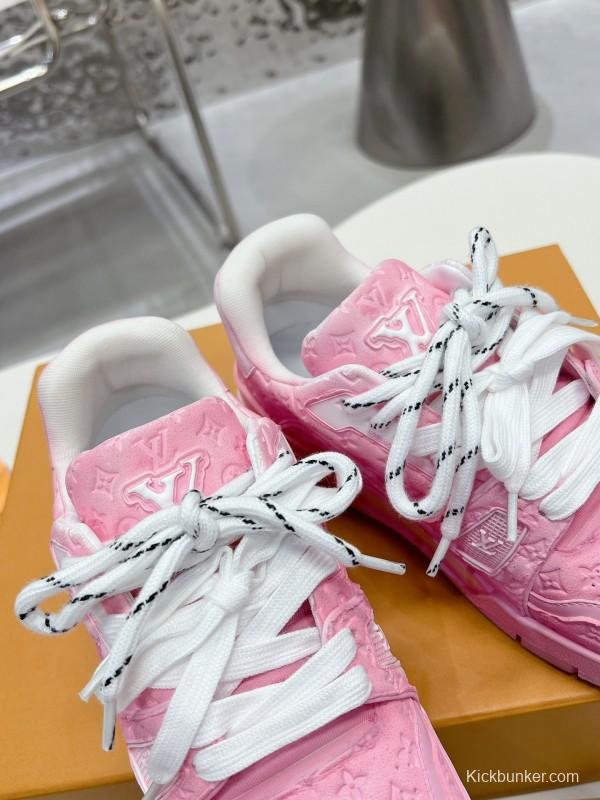 Louis Vuitton LV Trainer Basketball Series Washed Sneakers - LY00430