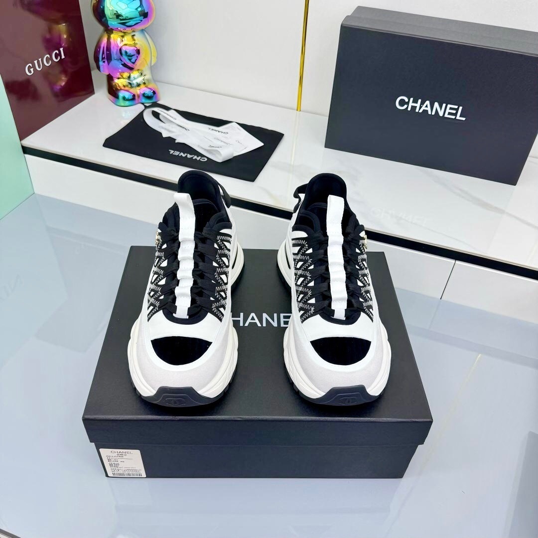 Chanel 2025 SS Panda Sneakers Classic Casual Sports Shoes - LY00360