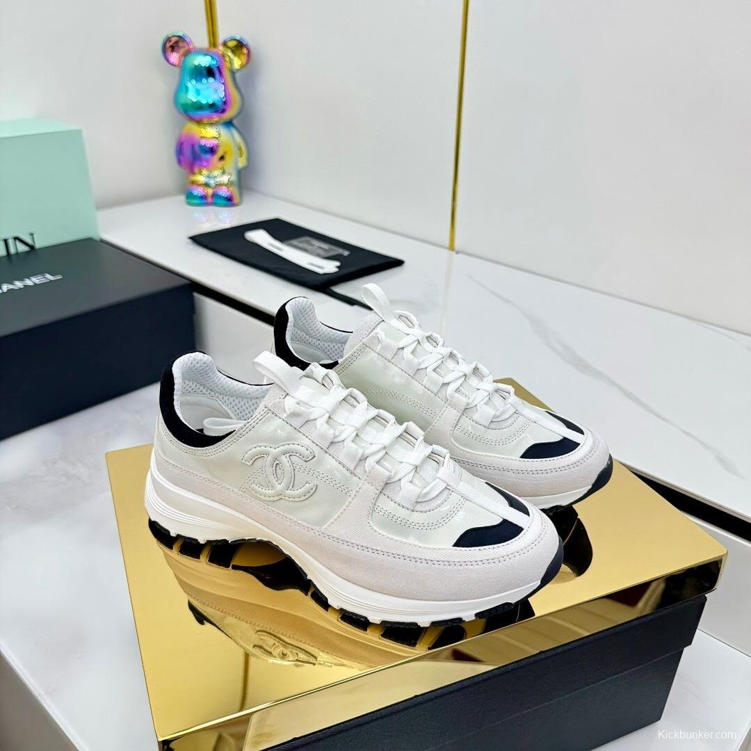 Chanel 2025 SS Thick Sole Casual Sneakers - LY00310