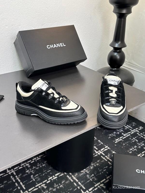 Chanel Spring-Summer 2025 Runway Thick Sole Sneakers - LY00320