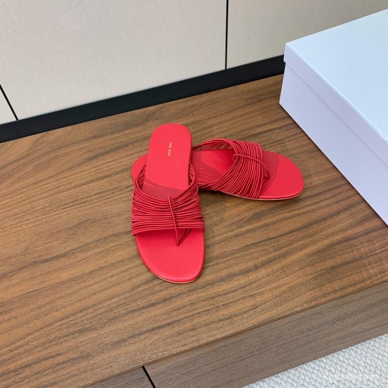 The Row Roman Net Sandals 2025 SS Minimalist Design - KFY00210