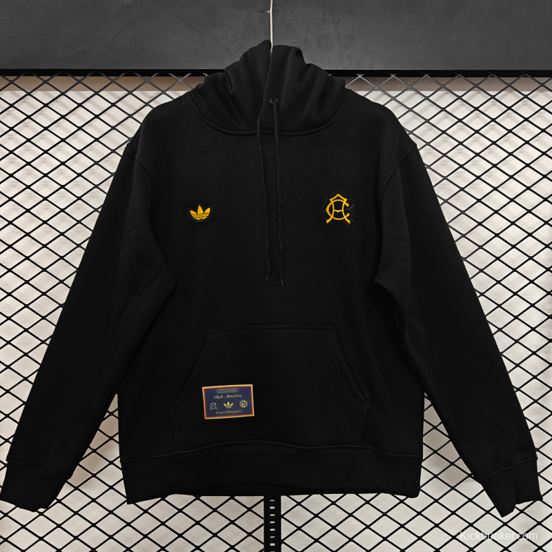 Adidas x Club America Retro Embroidered Logo Hoodie