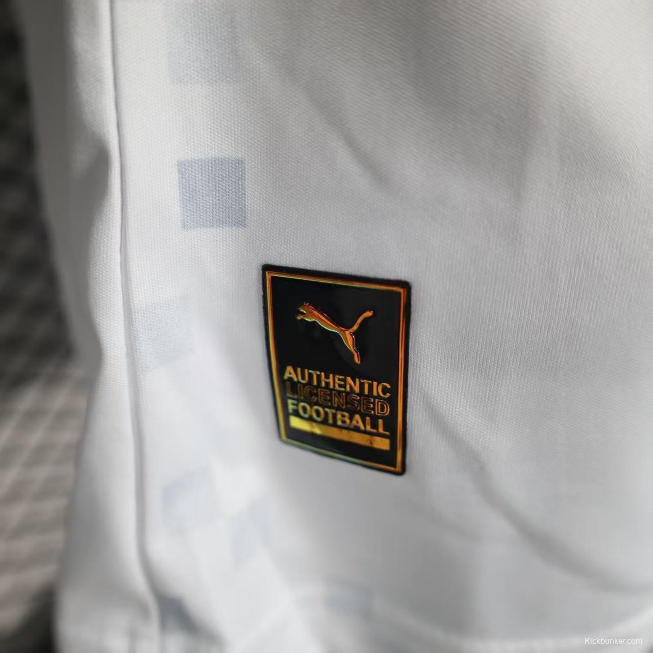 Player Version 25/26 Chivas Guadalajara Esports Third White with Pixel Art Pattern Jersey