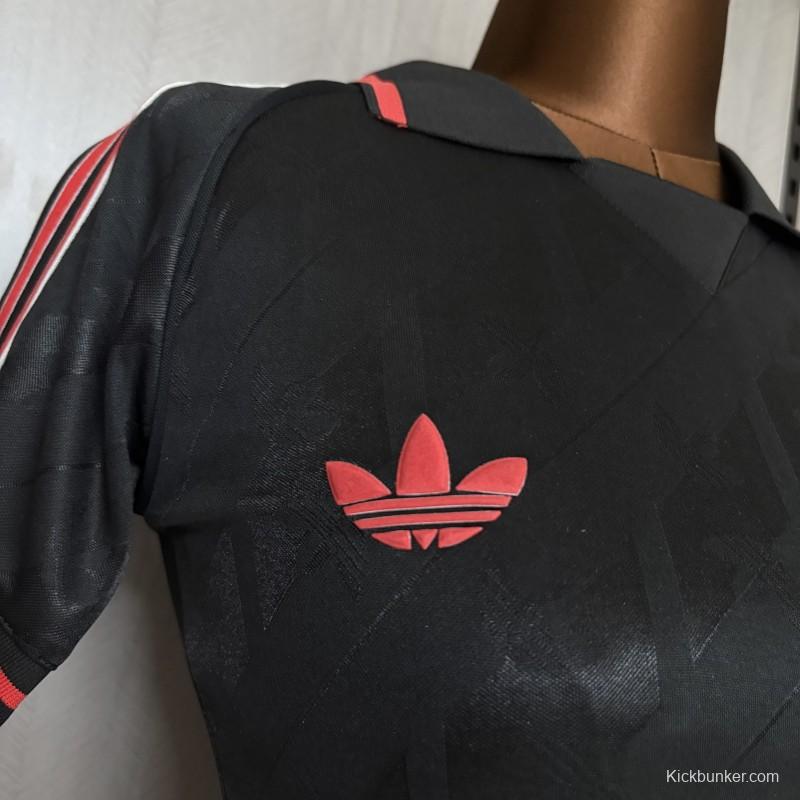 25/26 Women Flamenco Retro Black Jersey