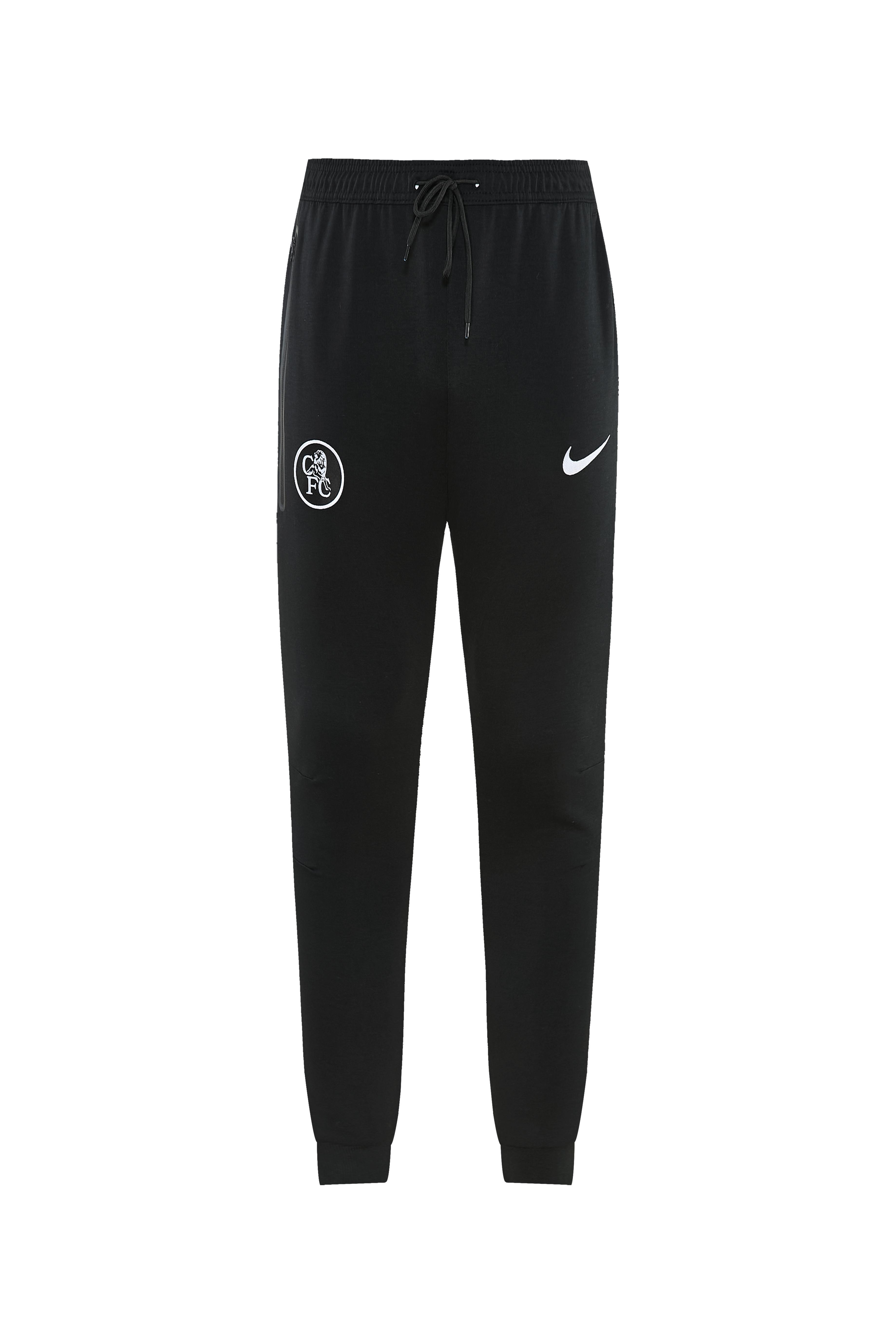 25/26 Chelsea Black Full Zipper Hoodie Windbreaker + Long Pants