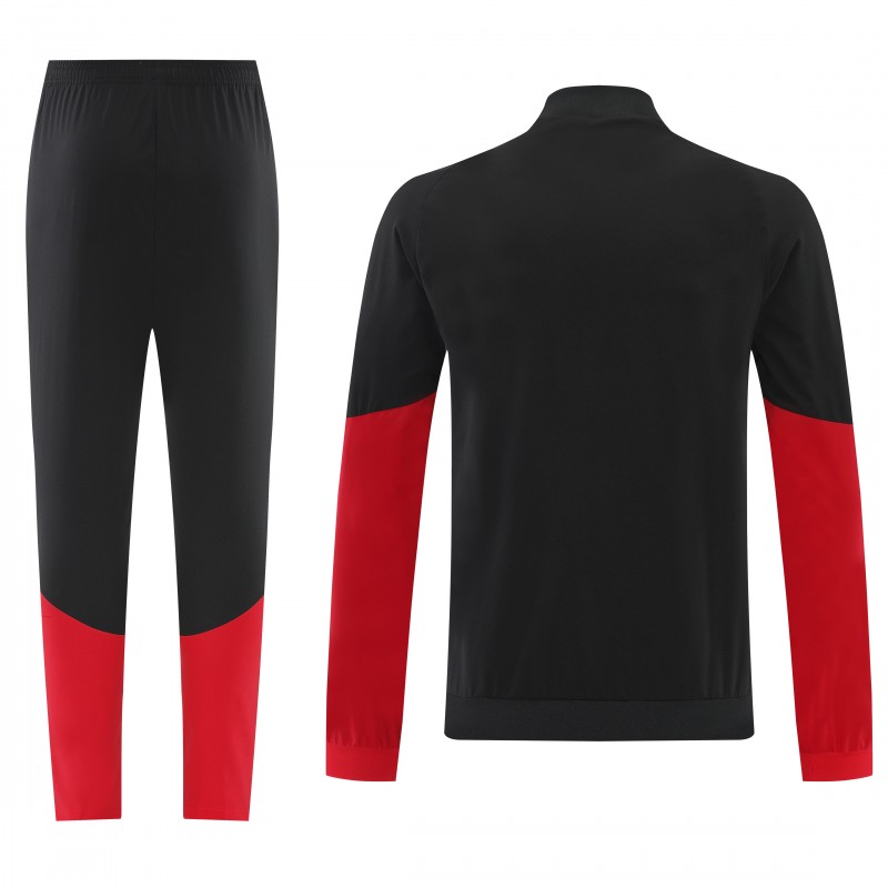 2026 Germany Black Full Windbreaker + Long Pants