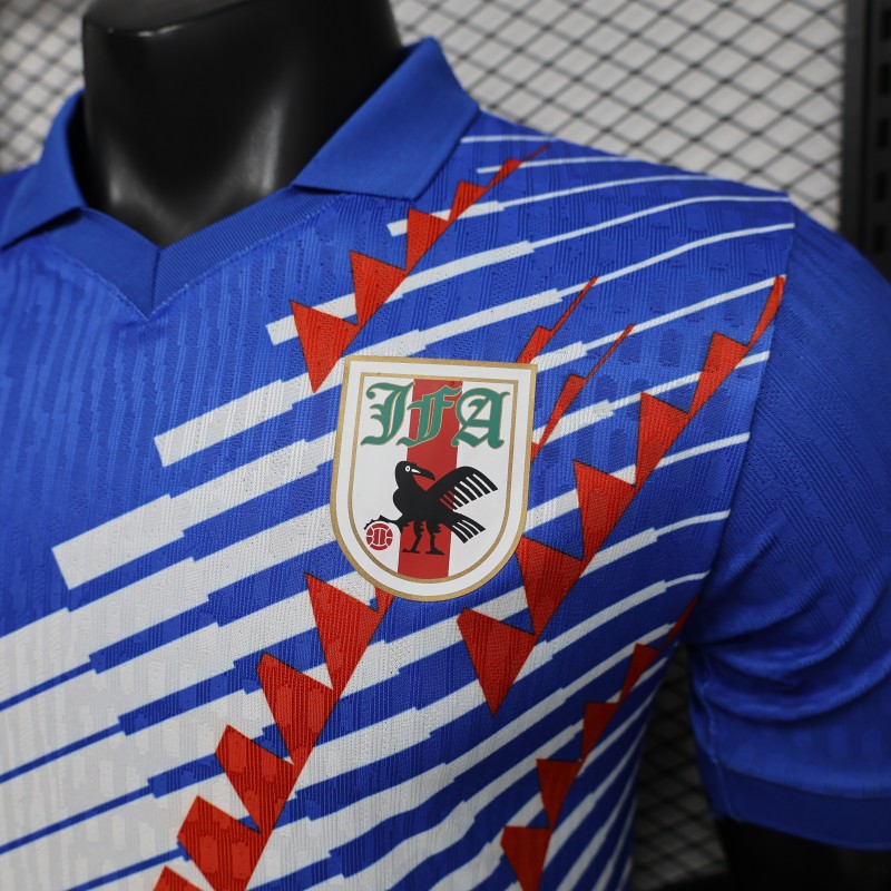 Player Version 2027 Japan Home Blue with Diagonal Graphic Jersey