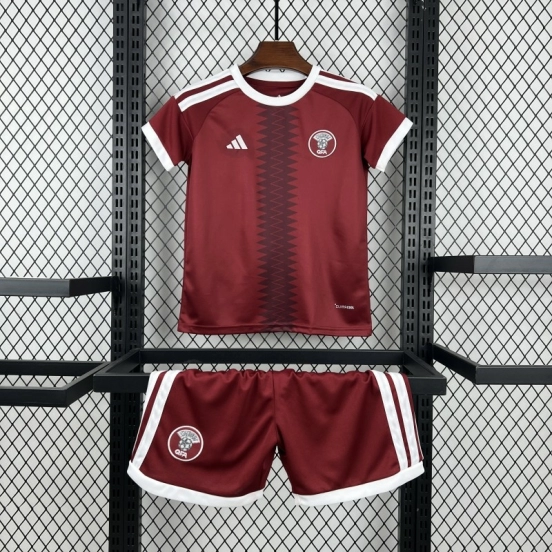 2026 Kids Qatar World Cup Home Kit