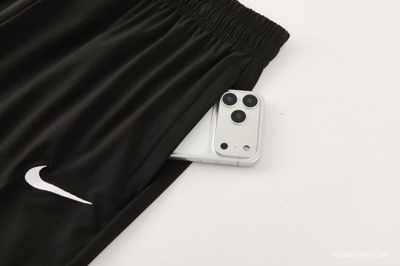 26/27 Chelsea Black Full Zipper Hooded Jacket Tracksuit + Long Pants