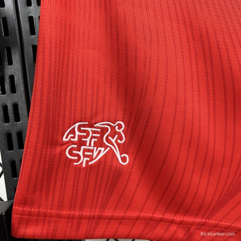 2026 Mens Switzerland World Cup Home Shorts
