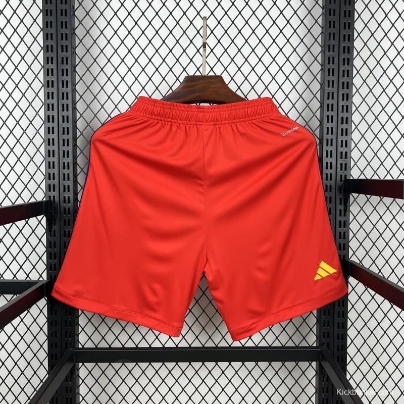 2026 Mens Spain World Cup Home Shorts