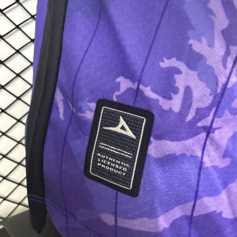 Player Version 25/26 Mazatlán FC Purple with Marble Wash Texture Jersey
