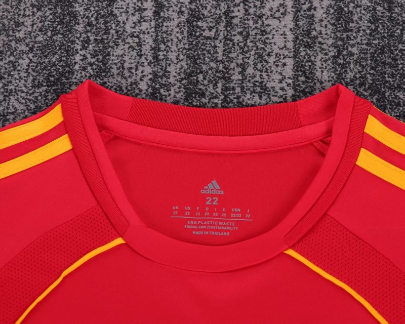 Retro Kids 2008 Spain Home Jersey
