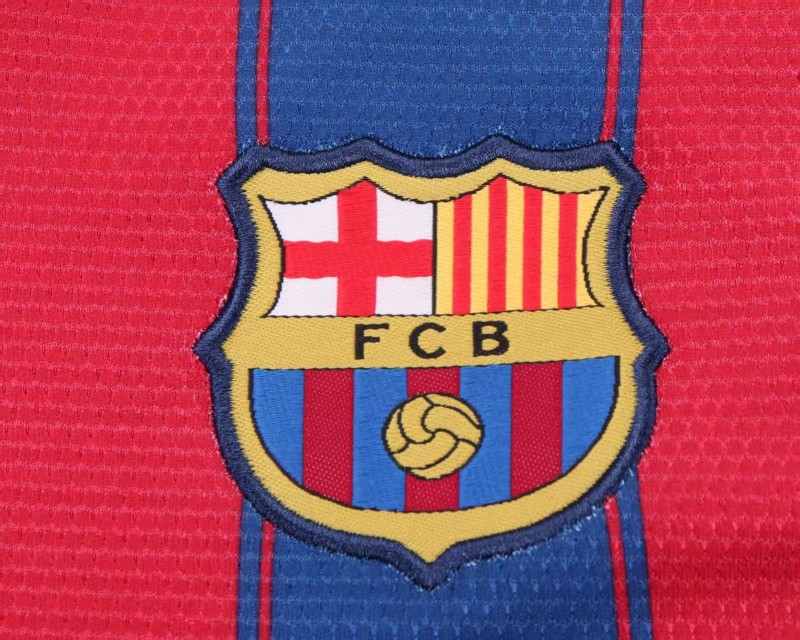 Retro Kids 09/10 FC Barcelona Home Jersey