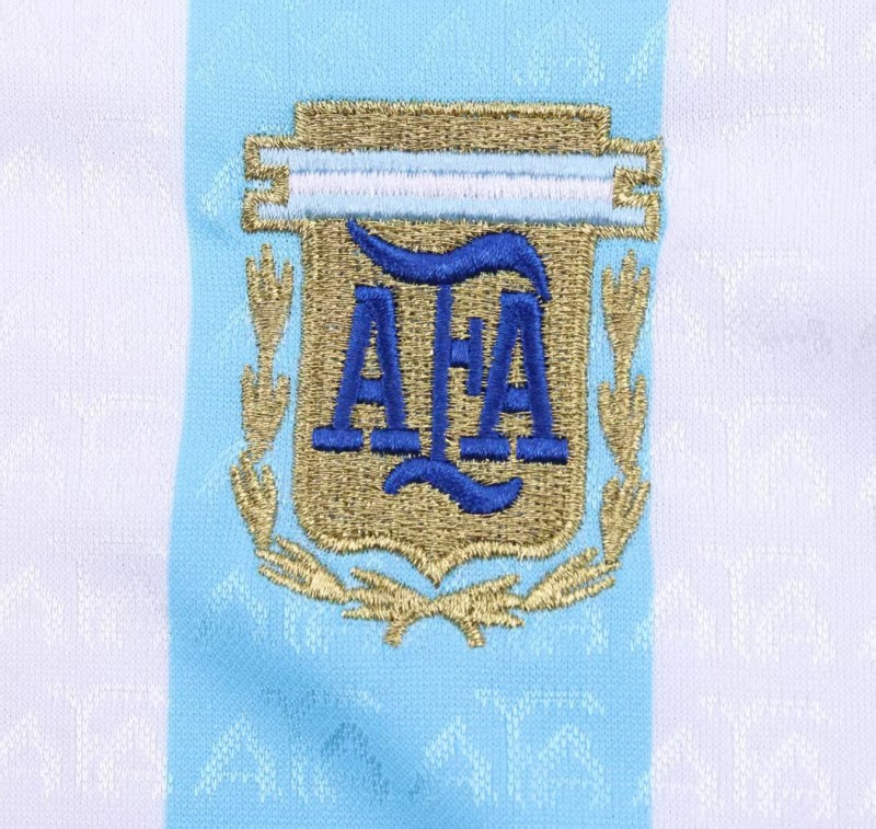 Retro Kids  96/97 Argentina Home Jacquard Jersey