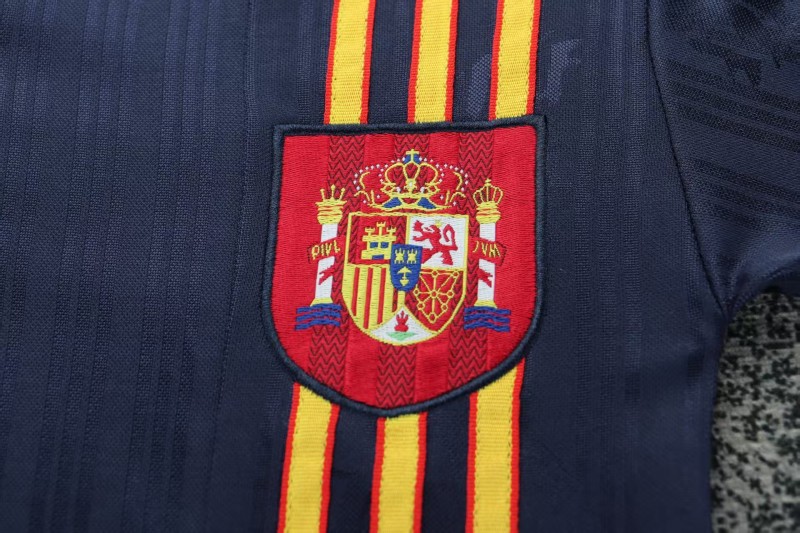 Retro Kids 1996 Spain Away Jersey