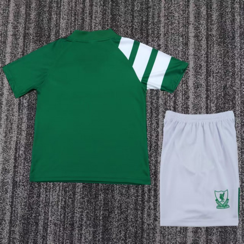 Retro Kids 91/92  Liverpool Away Jersey