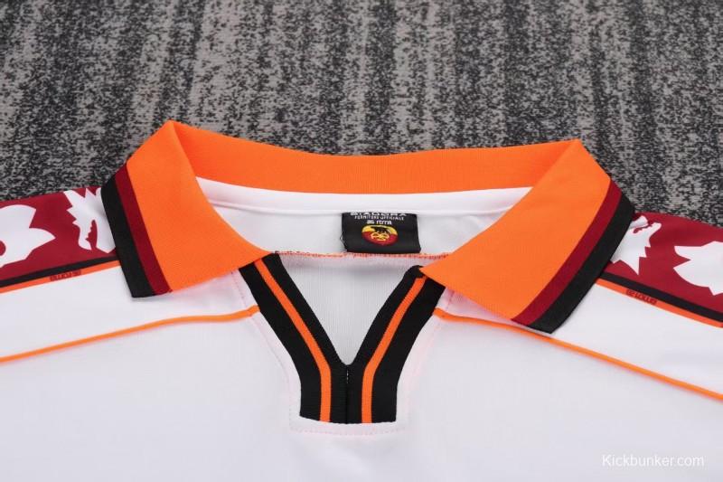 Retro 98/99 Kids Roma Away Jersey