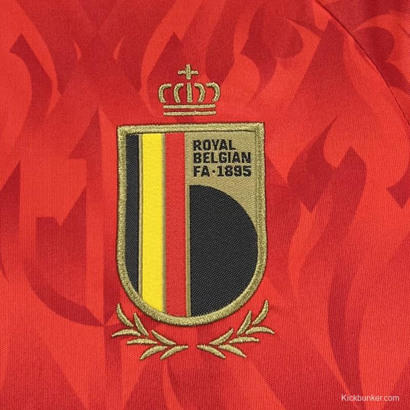 2026 Kids Belgium World Cup Home Kit