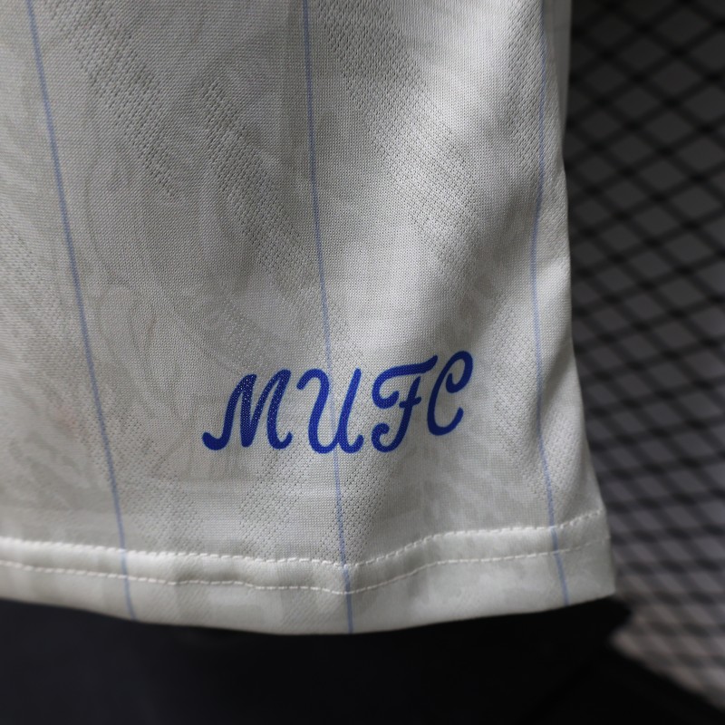Player Version 26/27 Manchester United Away Cream White Jersey